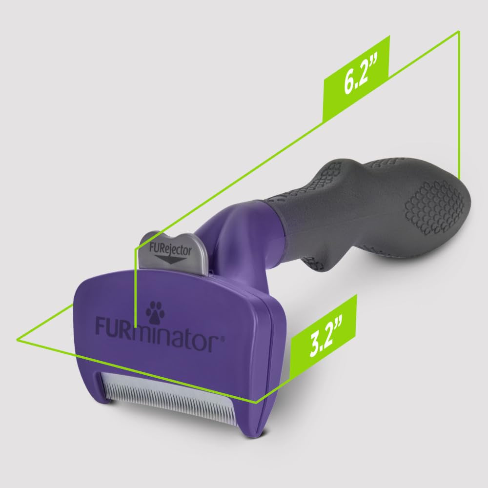 Deshedding Tool for Medium/Large Cats, Short Hair, Removes Loose Hair from Shedding