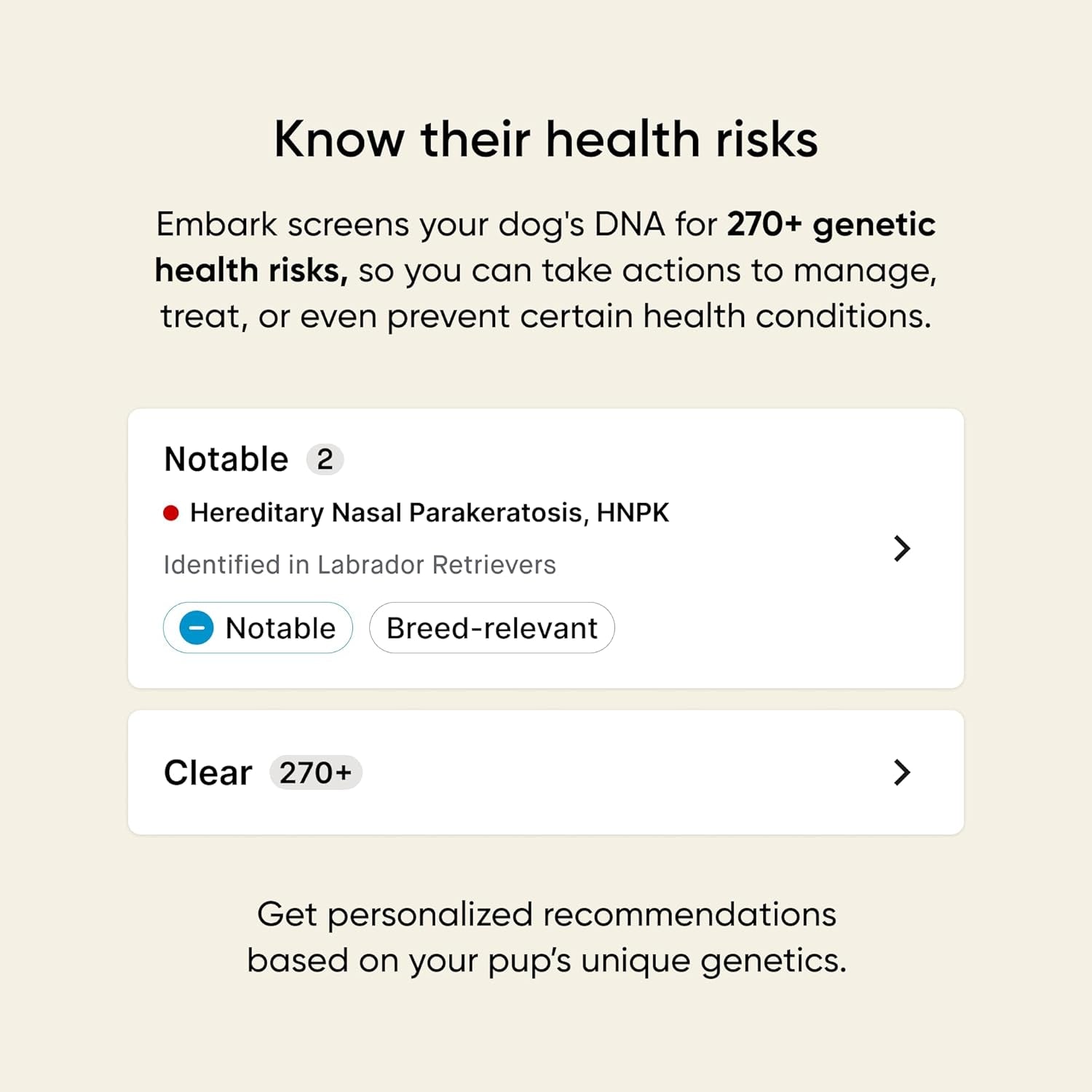 Breed & Health Kit - Dog DNA Testing Kit - Discover Breed, Ancestry, Relative Finder, Genetic Health, Traits, Allergy Risk Scores
