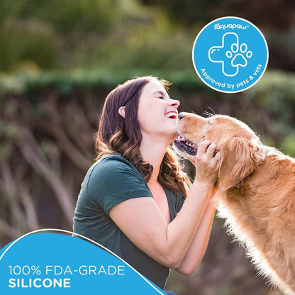 Dog Bath Brush Pro & Dog Shower Attachment - Large Silicone Rubber - Sprayer & Scrubber in One with 8Ft Hose Attachment & Shower Wand for Bathing - Pet Bath Supplies