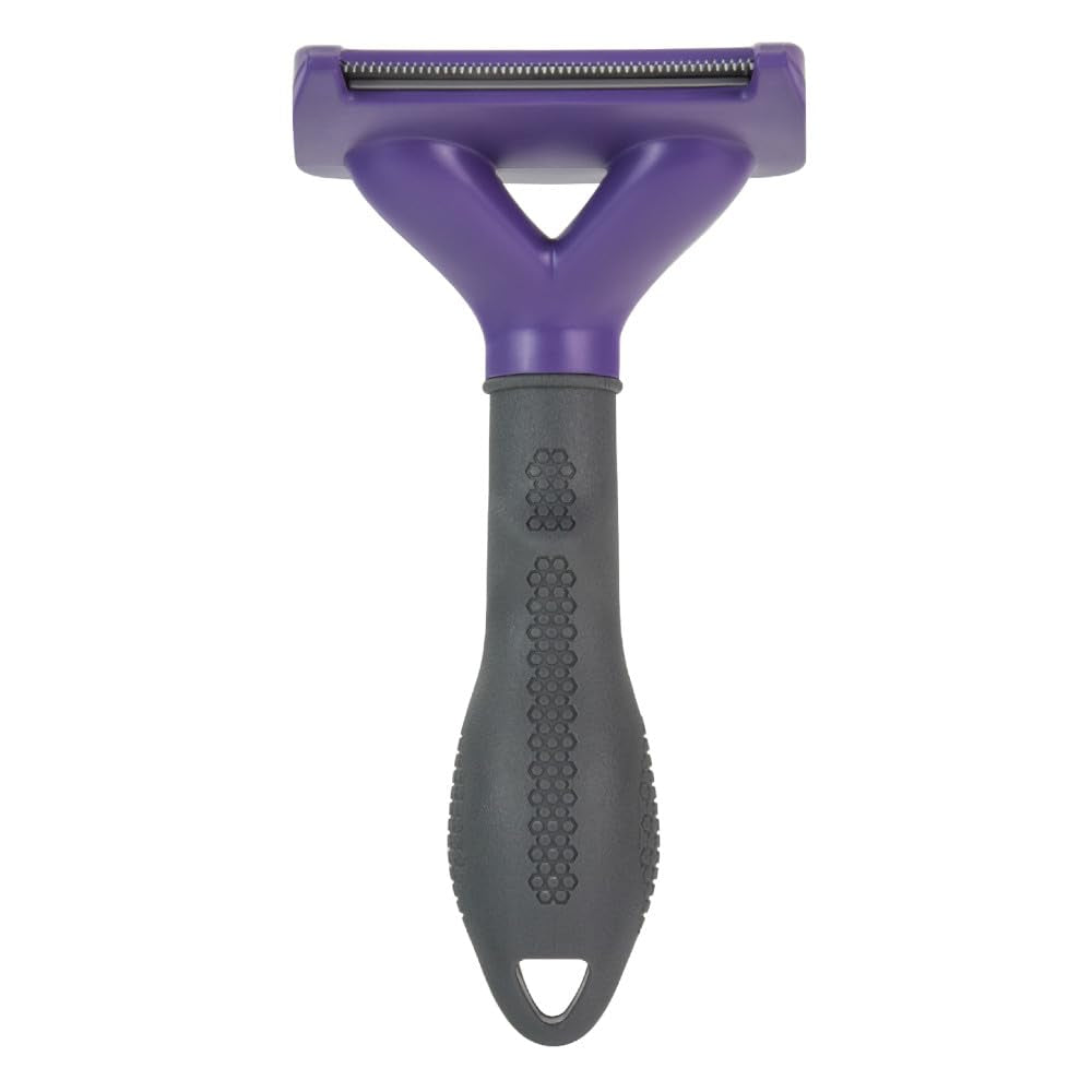 Deshedding Tool for Medium/Large Cats, Short Hair, Removes Loose Hair from Shedding