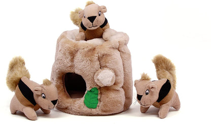 Hide a Squirrel Plush Dog Toy Puzzle, Large