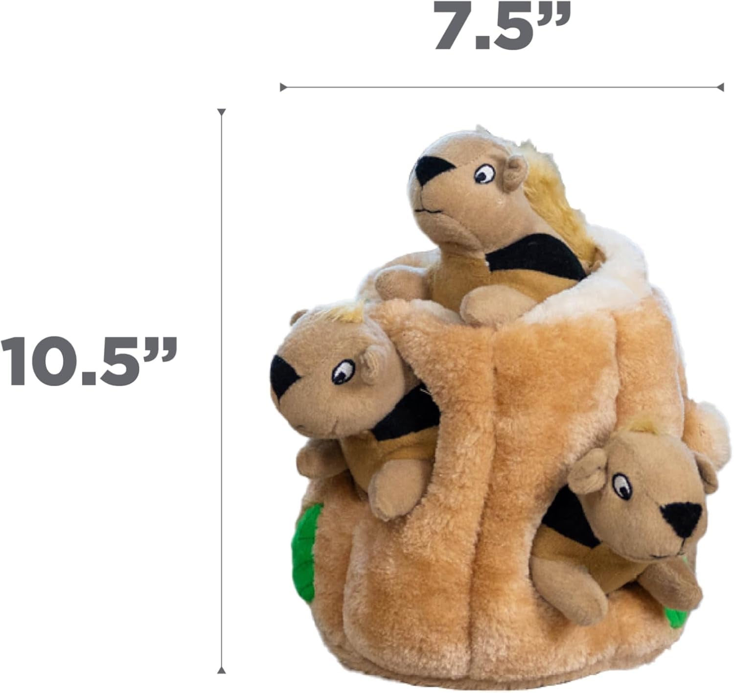 Hide a Squirrel Plush Dog Toy Puzzle, Large