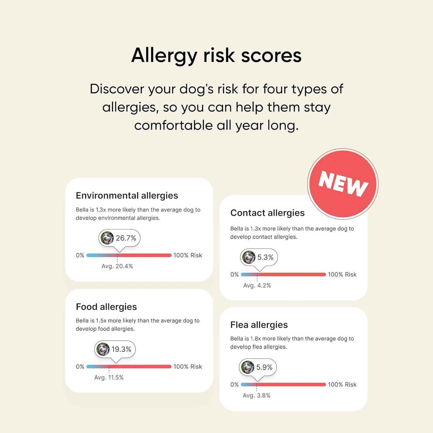 Breed & Health Kit - Dog DNA Testing Kit - Discover Breed, Ancestry, Relative Finder, Genetic Health, Traits, Allergy Risk Scores