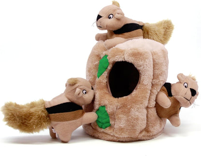 Hide a Squirrel Plush Dog Toy Puzzle, Large